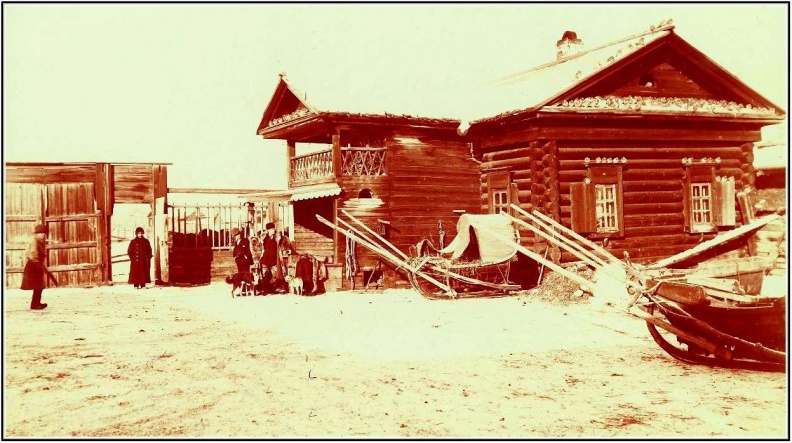 Почтовая станция возле южной оконечности озера Байкал. 1894-1895 - image (66).jpg image (66).jpg