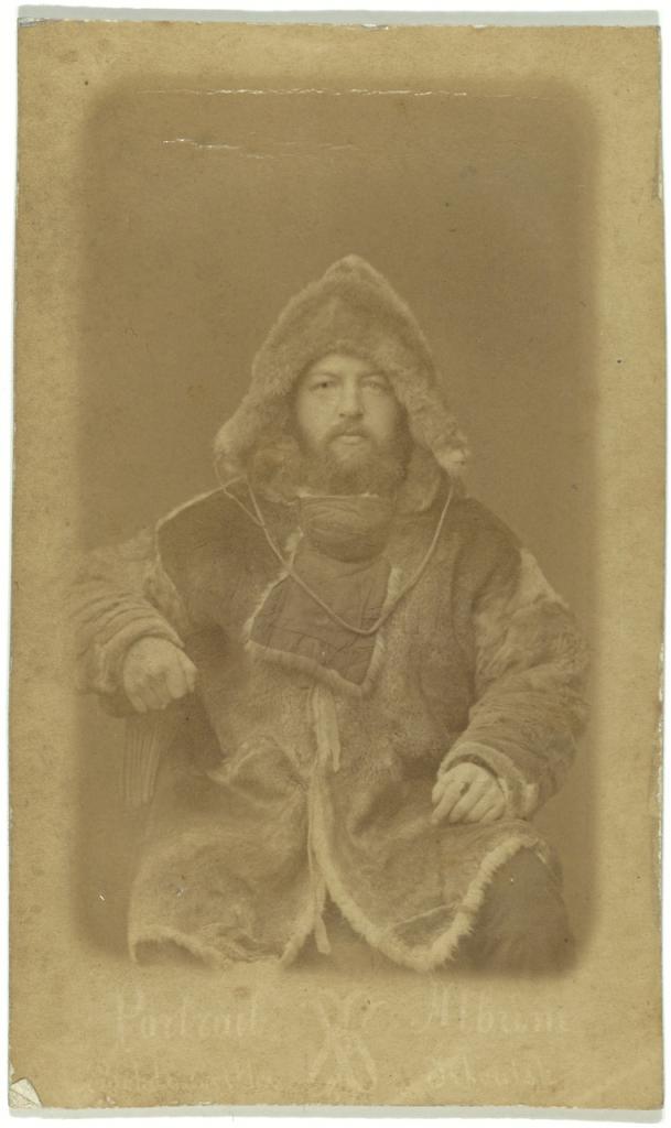 Бунге, Александр Александрович, полярный исследователь. Снимок сделан в Иркутск