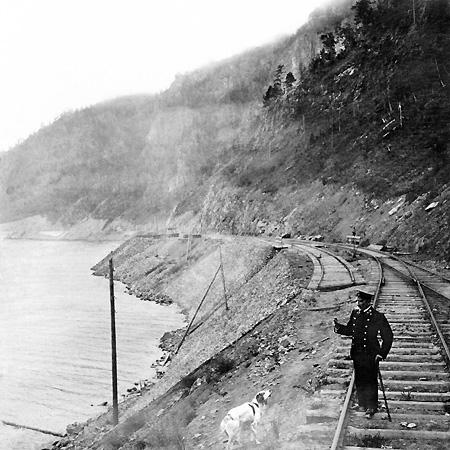 Кругобайкальская железная дорога. 1904 г.