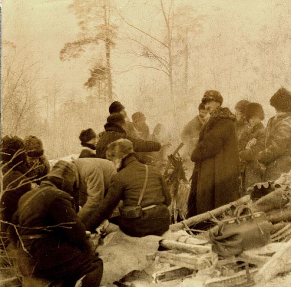 За деревней Худяково. 1905 г.