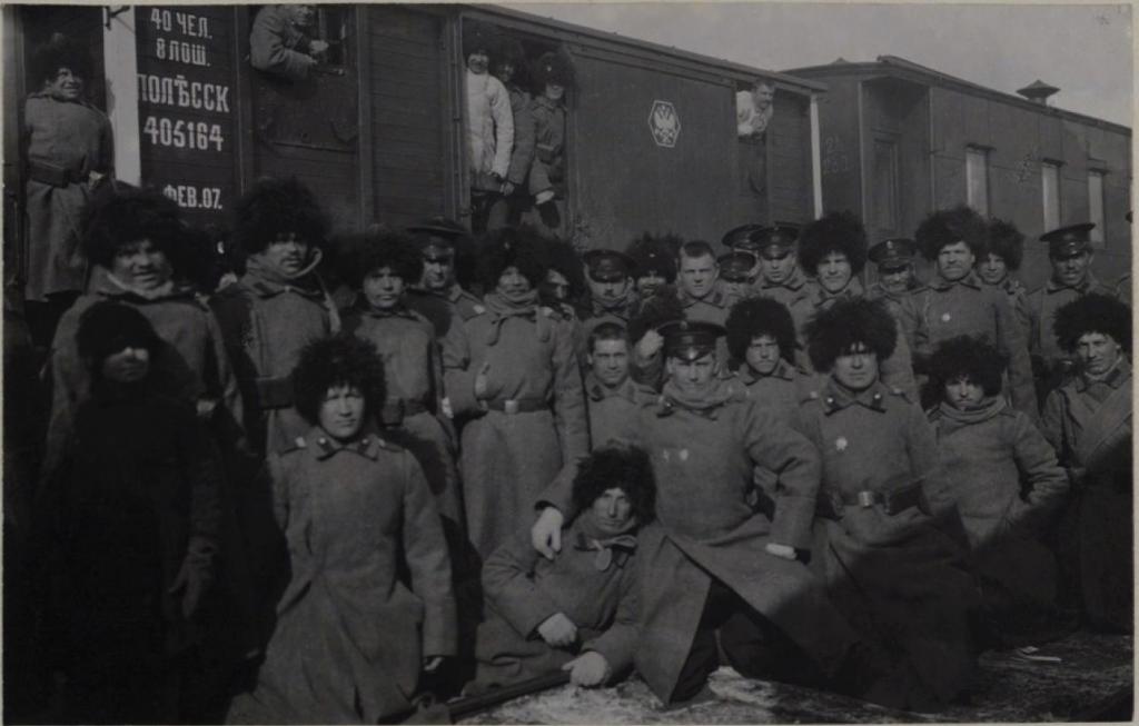 Отправка войск из Иркутска в Маньчжурию