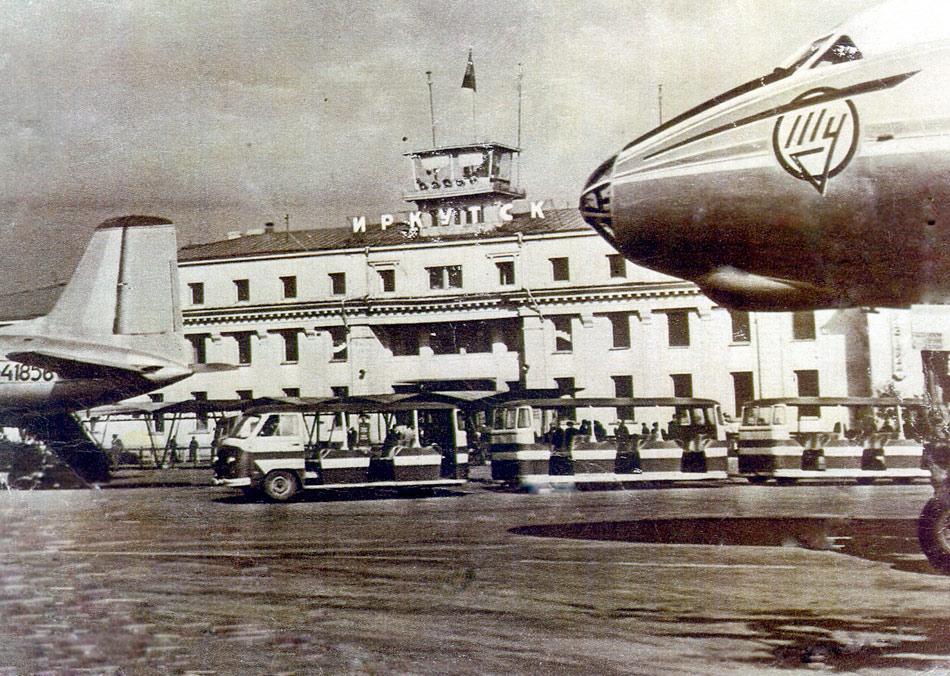 Аэропорт Иркутска в 50-ых годах