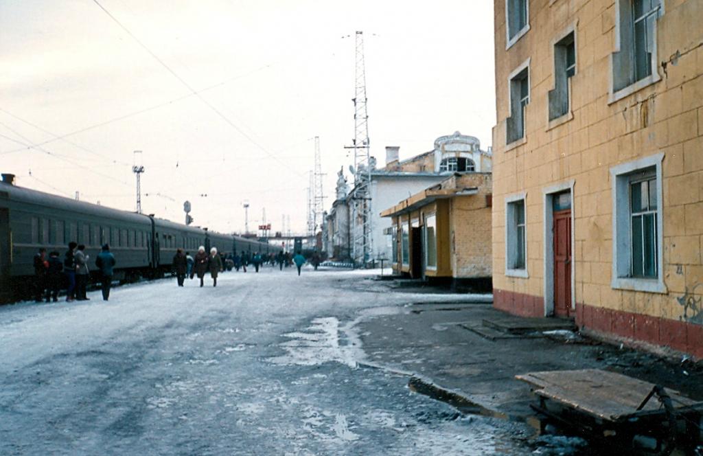 Транссибирская магистраль - 1990 год. Станция Нижнеудинск