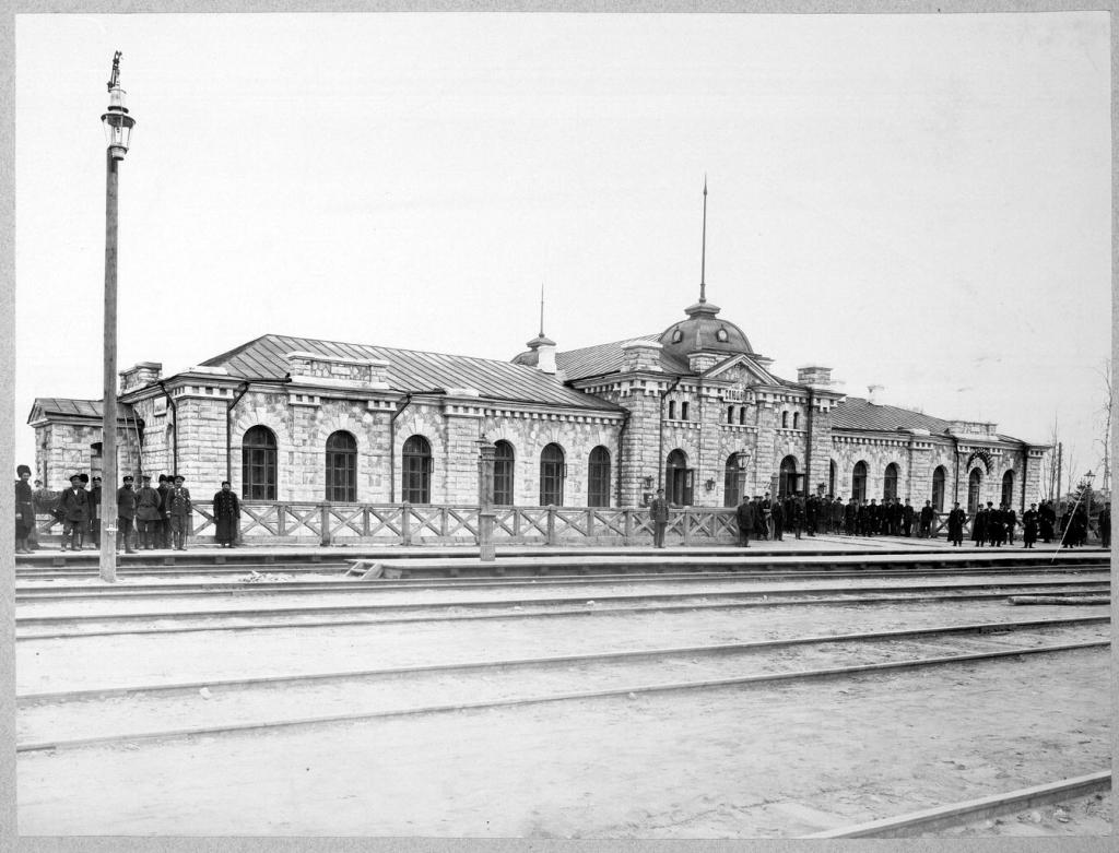 Вокзал на станции Слюдянка