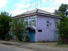 Дом по улице Саламатовской (Карла Либкнехта) в Иркутске, где родился М.Л. Миль