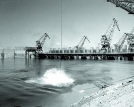 Строительство Иркутской ГЭС