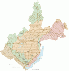 Почвенная карта иркутской области