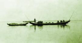 Возвращение в Чичевки с неводного лова 1902 г. ИОКМ ф433-102