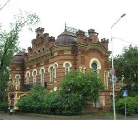 "Мавританский замок" - здание Иркутского областного краеведческого музея, бывшего музея ВСОИРГО