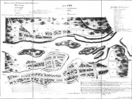 План Нижнеудинска. 1859 г.