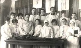1922.  Ефим.  2-й курс медфака. Иркутск. 