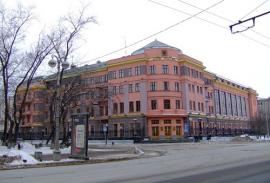 Здание Иркутского отделения Госбанка, улица Ленина, 16. Построено в 1934 - 1936. Фото блоггера Friedens