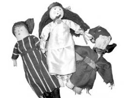 Вот такими куклами играли наши бабушки 100 лет назад