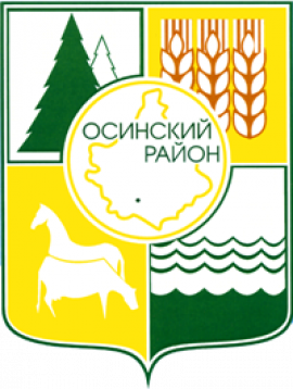 Неофициальная гербовая эмблема Осинского района