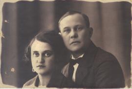 Супруги Климовские. 1927