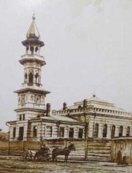 Иркутская мечеть на старом фотоснимке 