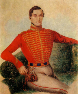 Портрет И.В. Поджио кисти неизвестного художника. Начало 1820-х