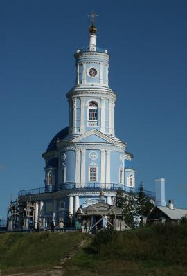 Храм Казанской иконы Божией Матери в посёлке Тельма после реставрации