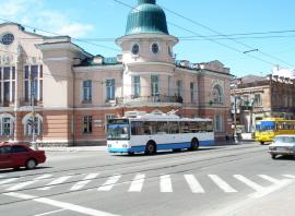 Троллейбус в Иркутске